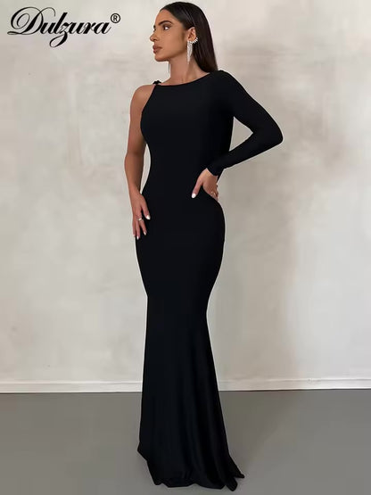 Kliou sexy alta splits vestido longo mulher halter swing colarinho sem costas sem mangas robe meia-noite festa de formatura ruched vestidos elegantes!
