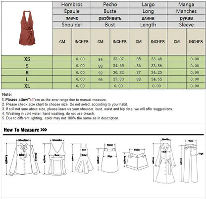 BSAY sexy Dress for Women Fashion Summer New Sleeveless Backless brown Hanging neck collar Chic Female Evening Dresses Mujer