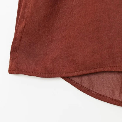 BSAY sexy Dress for Women Fashion Summer New Sleeveless Backless brown Hanging neck collar Chic Female Evening Dresses Mujer